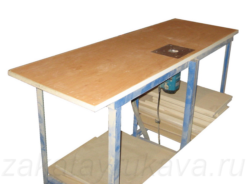 Фрезерный стол для ручного фрезера своими руками - чертеж, видео, инструкции
