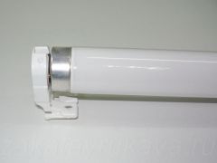 Установка люминесцентной лампы в патрон G13.