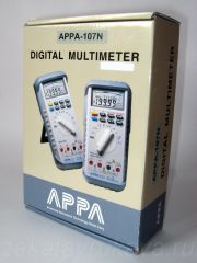 Упаковка цифрового мультиметр APPA 107N.